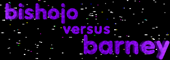 bishojo versus barney