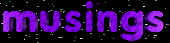 random purple thoughts